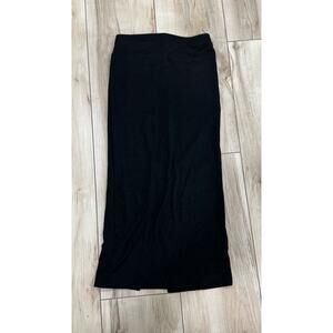 Wild Fable Women's Stretch Black Maxi Skirt or Strapless Dress XS